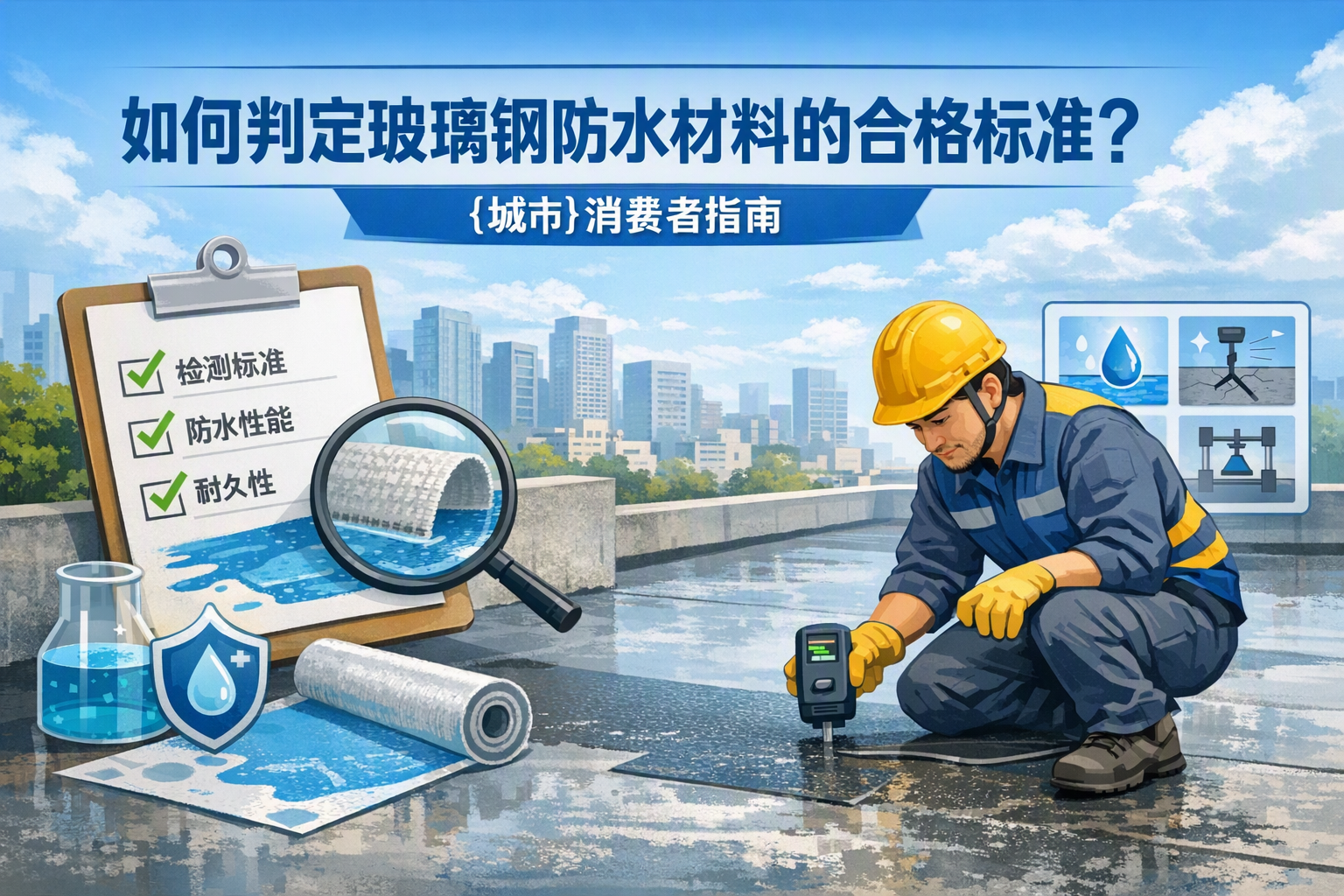 如何判定玻璃钢防水材料的合格标准? 崇左 消费者指南