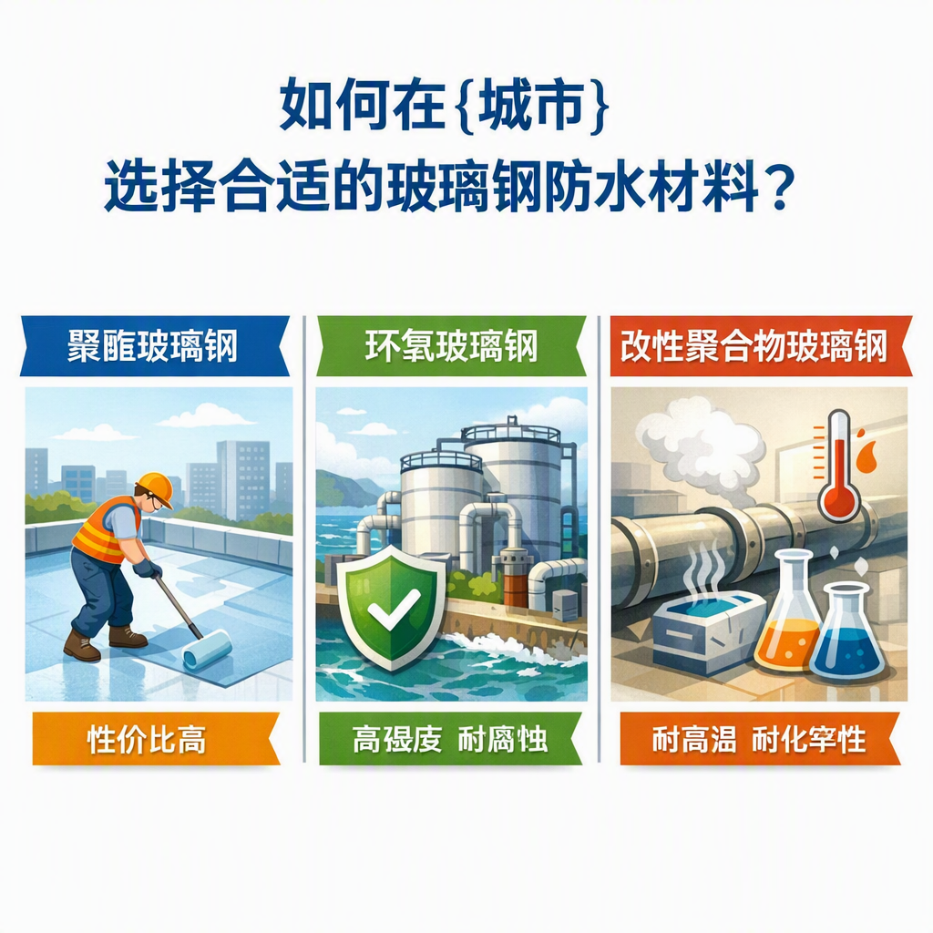 如何在崇左选择合适的玻璃钢防水材料？