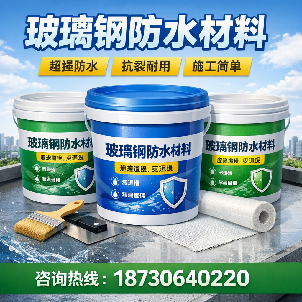 了解玻璃钢防水材料的市场趋势，崇左 企业不可不知